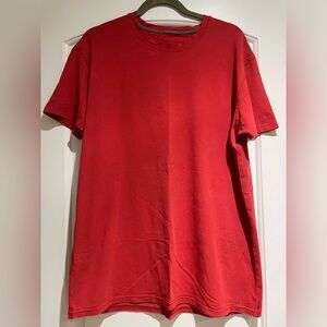 lululemon athletica Vibrant Red Short Sleeve Tee